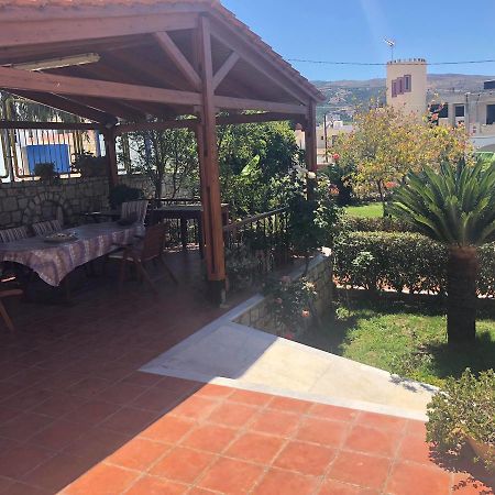 Private Sapphiros Villa كيساموس المظهر الخارجي الصورة