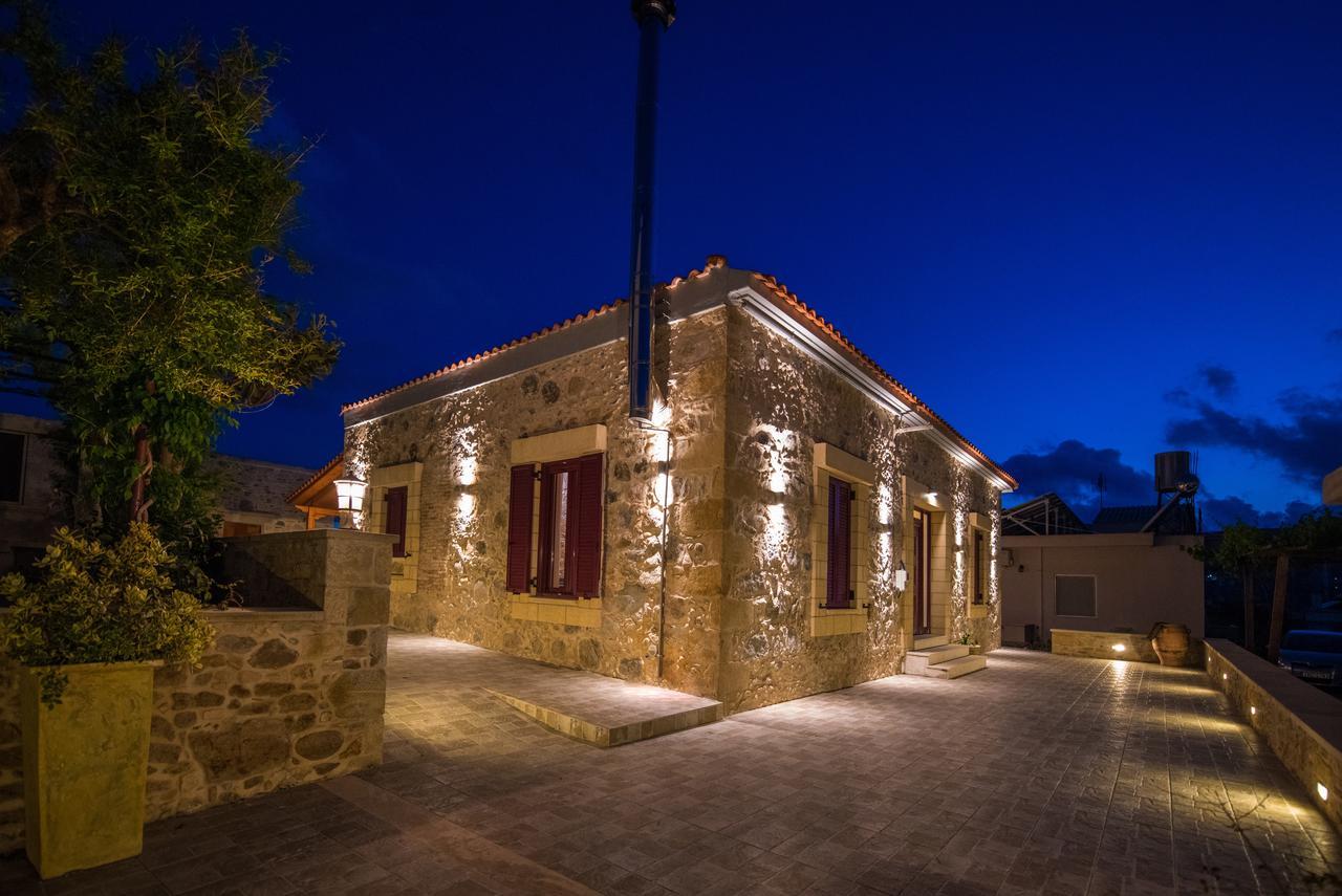 Private Sapphiros Villa كيساموس المظهر الخارجي الصورة