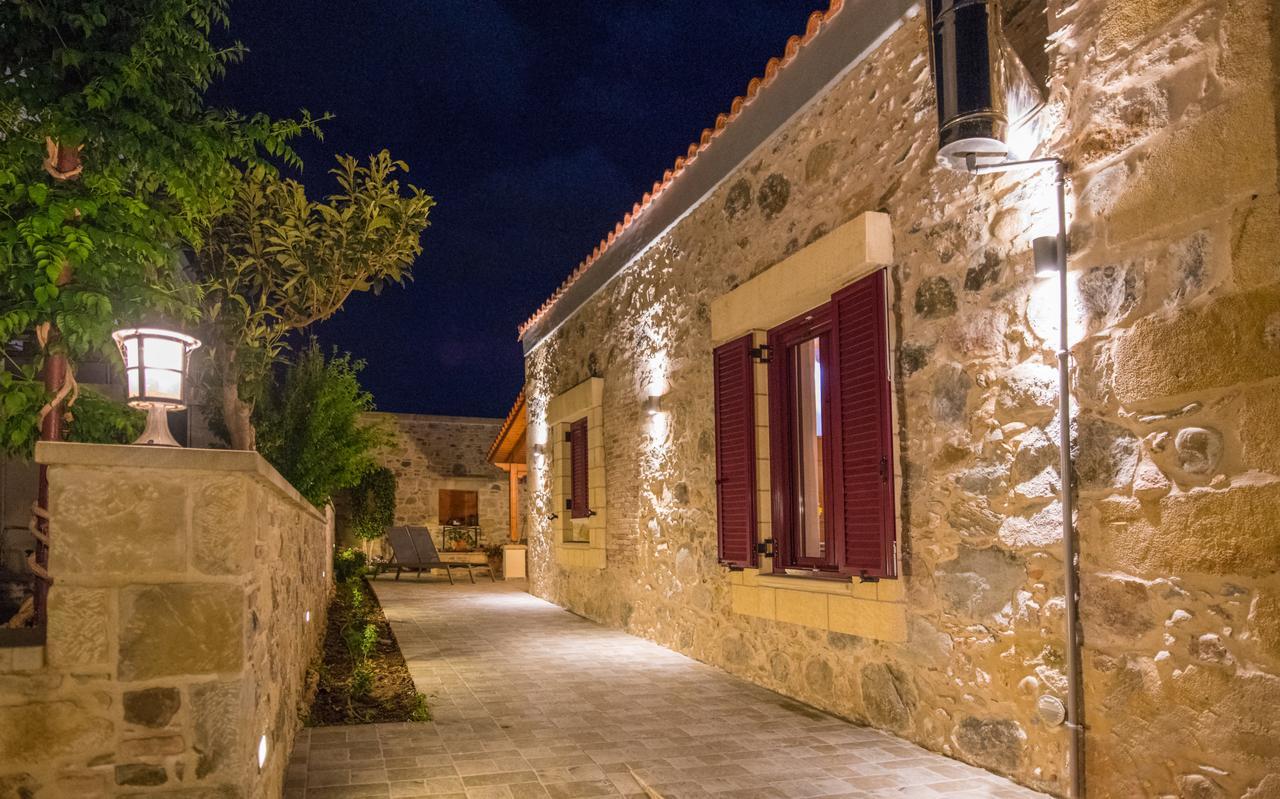 Private Sapphiros Villa كيساموس المظهر الخارجي الصورة