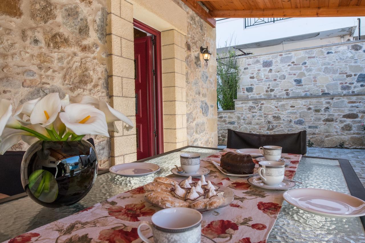 Private Sapphiros Villa كيساموس المظهر الخارجي الصورة